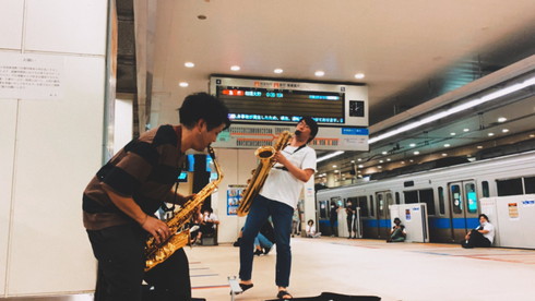 小田急 新宿駅 生演奏