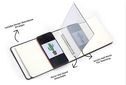 インクのお絵かきがはかどりそう！　インクトーバーとコラボしたスケッチブックが人気