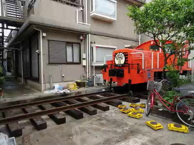 自宅 機関車