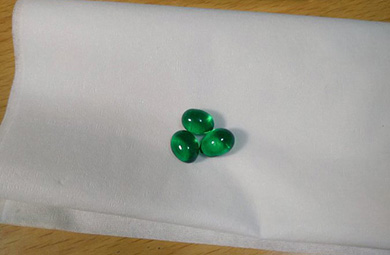 ブレスケア ガラス とんぼ玉