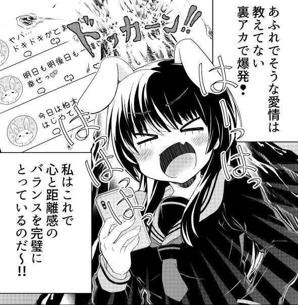 ツイッターまで完璧な彼女のはなし 漫画 塚本夢浩 Twitter 裏アカウント 鍵