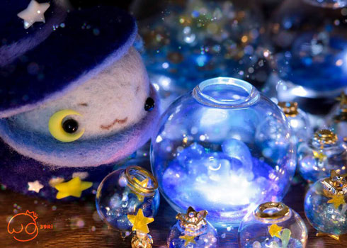 ミニチュア きれい かわいい お店 ハンドメイド 架空の街 小さな夢の街 39Ri