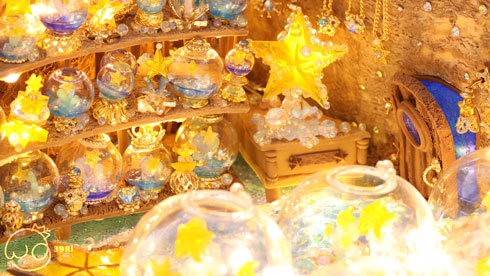 ミニチュア きれい かわいい お店 ハンドメイド 架空の街 小さな夢の街 39Ri