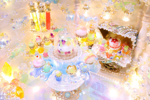 ミニチュア きれい かわいい お店 ハンドメイド 架空の街 小さな夢の街 39Ri