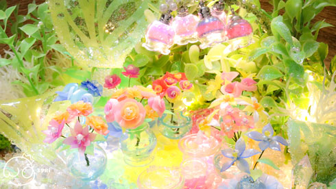 ミニチュア きれい かわいい お店 ハンドメイド 架空の街 小さな夢の街 39Ri