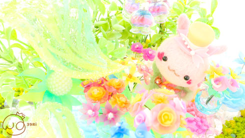 ミニチュア きれい かわいい お店 ハンドメイド 架空の街 小さな夢の街 39Ri