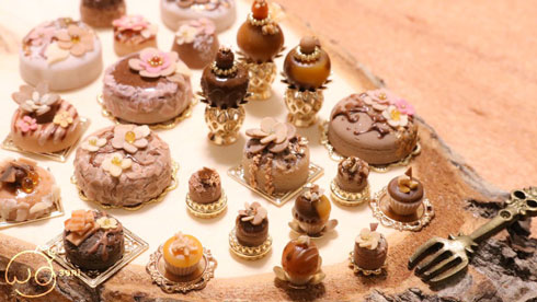 ミニチュア きれい かわいい お店 ハンドメイド 架空の街 小さな夢の街 39Ri