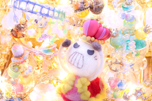 ミニチュア きれい かわいい お店 ハンドメイド 架空の街 小さな夢の街 39Ri