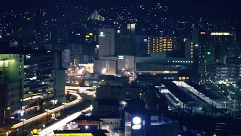 鉄道 動画 路面電車 カメラ 夜景