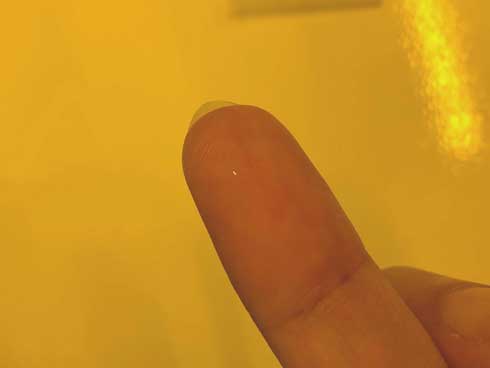 ナノ3Dプリンタ 印刷 極小 戦艦大和 髪の毛 小さい 見えない