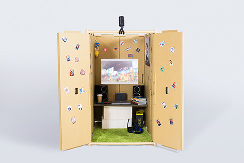 自分だけの小部屋がおしゃれで便利そう　20分で組み立てできる「ROOM CRAFT」がクラファンに登場