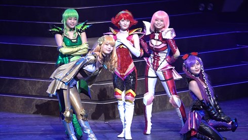 キューティーハニー 舞台 上西恵 佐藤日向 西葉瑞希 池松愛理 平塚日菜