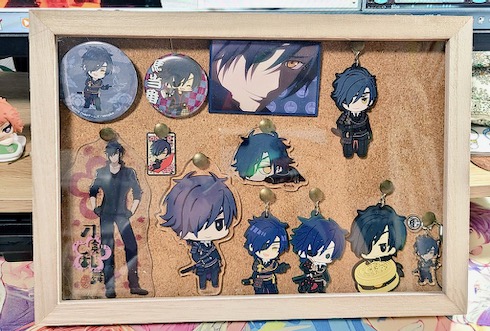 グッズ展示用ダイソーアイテム