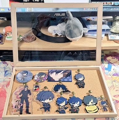 グッズ展示用ダイソーアイテム