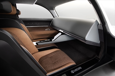 ハンドルがないいシンプルで落ち着いたインテリア