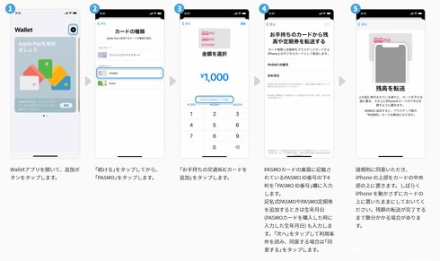 PASMO iPhone対応
