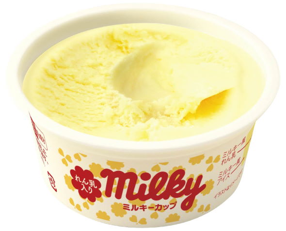 ミルキー アイス 不二家 赤城乳業
