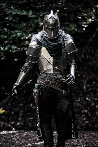 チェインメイル 針金 編んだ 手作り ハンドメイド コスプレ