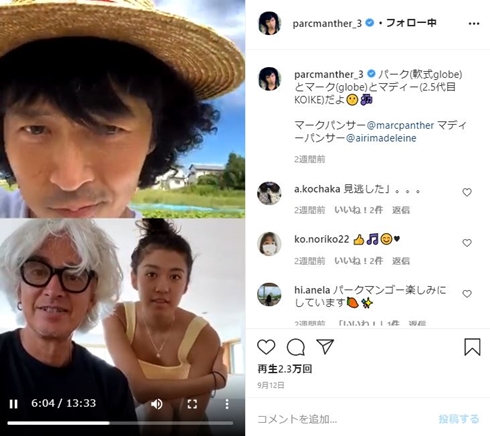 パークマンサー マーク・パンサー KOIKE マディー 初代 軟式グローブ