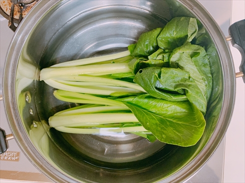 小松菜 おつまみ ヨーグルト