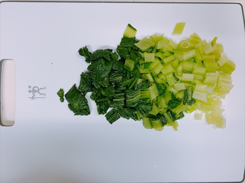 小松菜 おつまみ ヨーグルト