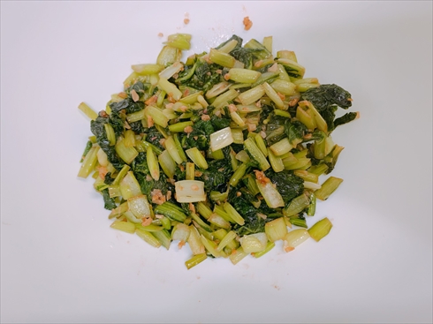 小松菜 おつまみ ヨーグルト