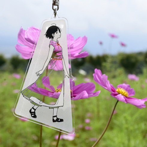 お散歩ちゃんアクリルキーホルダー