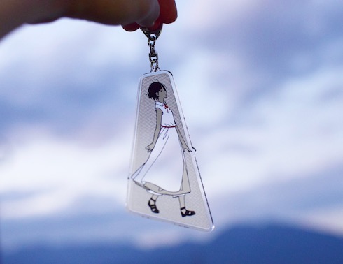 お散歩ちゃんアクリルキーホルダー