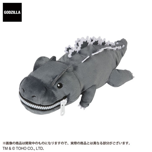 ゴジラ モスラ幼虫 ぬいぐるみ ペンケース プレミアムバンダイ