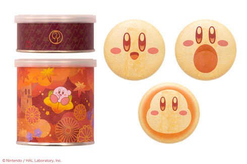 カービィのまんまる手づくり最中 秋 星のカービィ 京都 鶴屋吉信 コラボ 和菓子