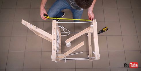 ひょっとして無重力？　宙に浮いているように見えるテンセグリティ構造の椅子がすごい