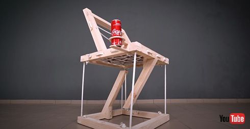 ひょっとして無重力？　宙に浮いているように見えるテンセグリティ構造の椅子がすごい