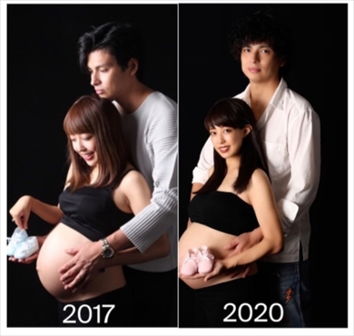 川崎希 マタフォト アレクサンダー おちびーぬ 第2子 妊娠 出産 息子 子ども ブログ