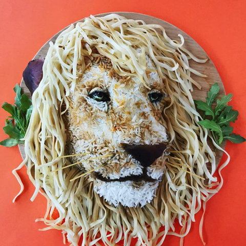 全て食べられるフードアート