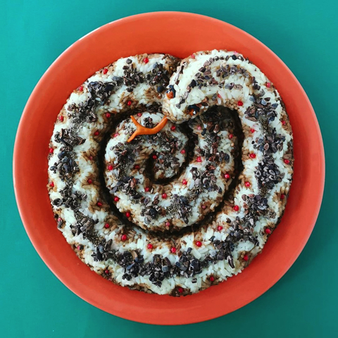 全て食べられるフードアート