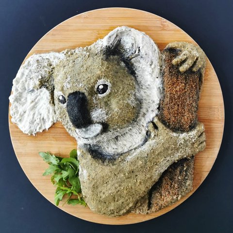 全て食べられるフードアート