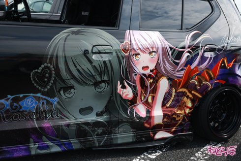 痛車 EMTG バンドリ