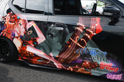 痛車 EMTG バンドリ