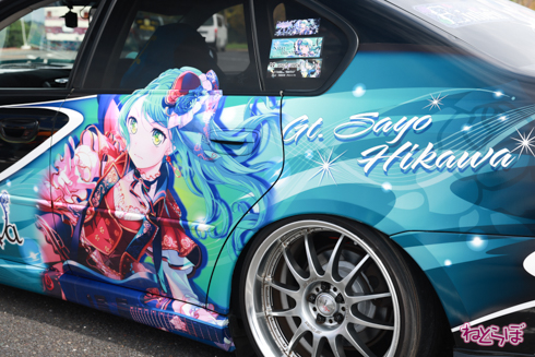 痛車 EMTG バンドリ