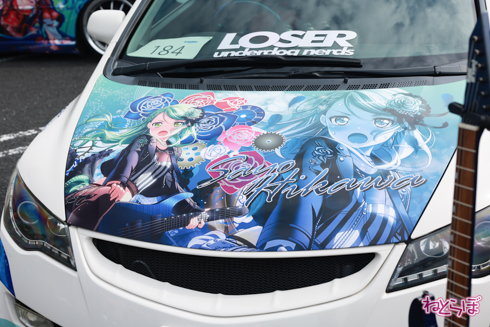 痛車 EMTG バンドリ