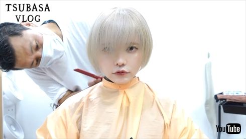 益若つばさ 金髪 ショート ヘアスタイル 髪形 インスタ YouTube