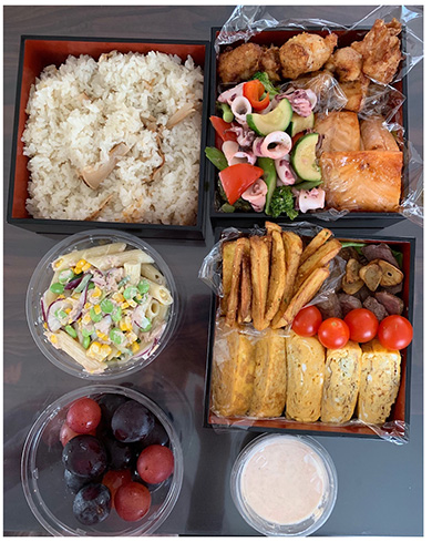 藤あや子 あっちゃん 松茸 お弁当 徒競走