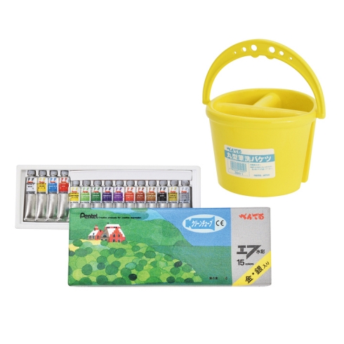 アート ミニチュア 絵の具