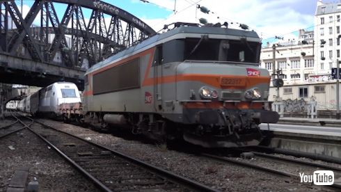 鉄道 動画 YouTube フランス TGV