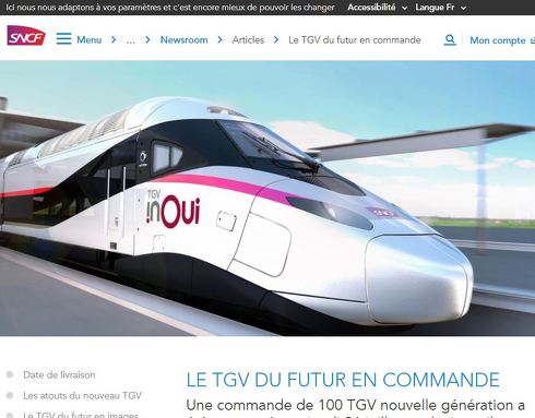 鉄道 動画 YouTube フランス TGV