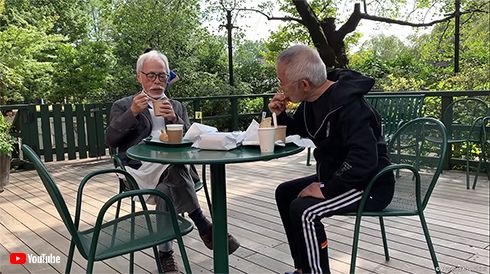 宮崎駿 監督 ジブリ 美術館 カフェ リニューアル メニュー 試食 動画 YouTube 三鷹