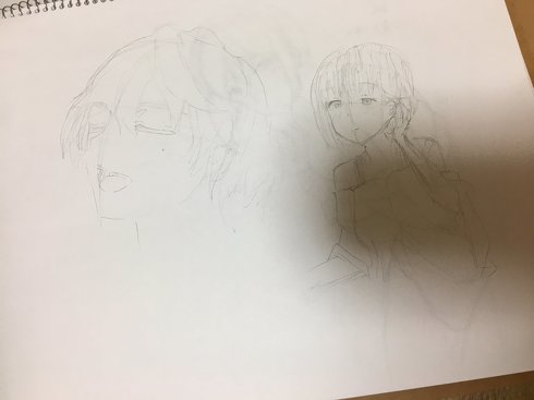 描き始めのころの絵