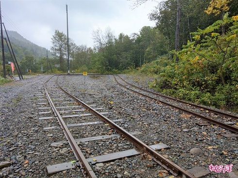 かつてはこちらにも転車台があったそう