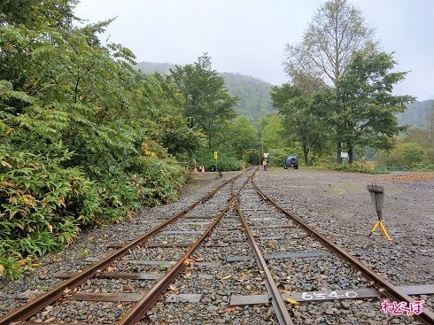 ポイントが切り替えられ、発車できるようになりました