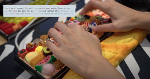 かわいけれど打ちにくそうな食べ物キーボードがすごい　ピザやレモンのキーを手作りしたこだわりの仕上がり